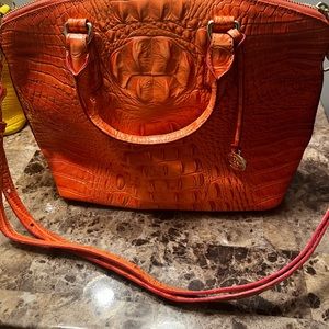 A Duxberry Brahmin Orange Nice And Classy